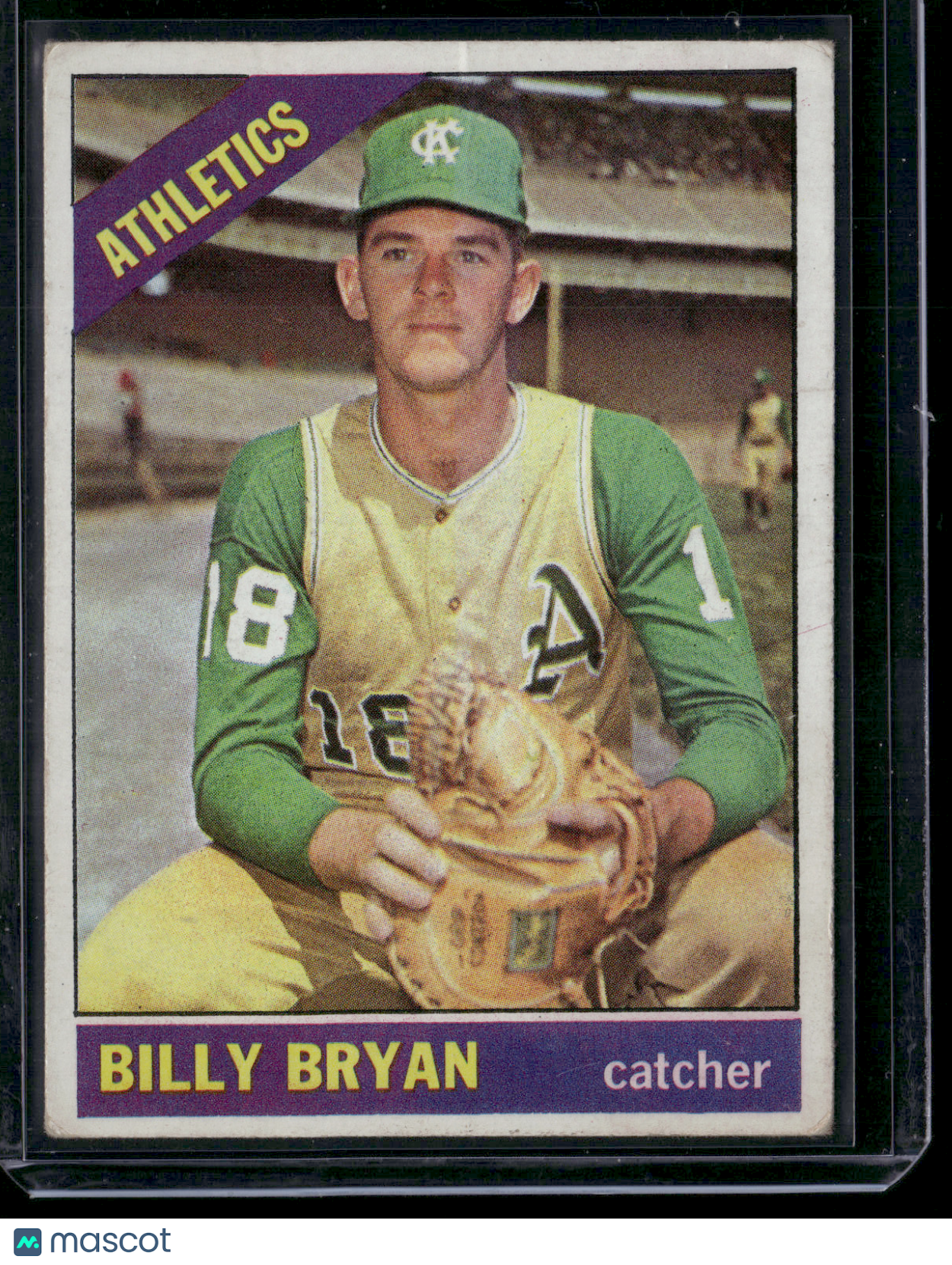 1966 Topps BILLY BRYAN #332 (Good - Creases)