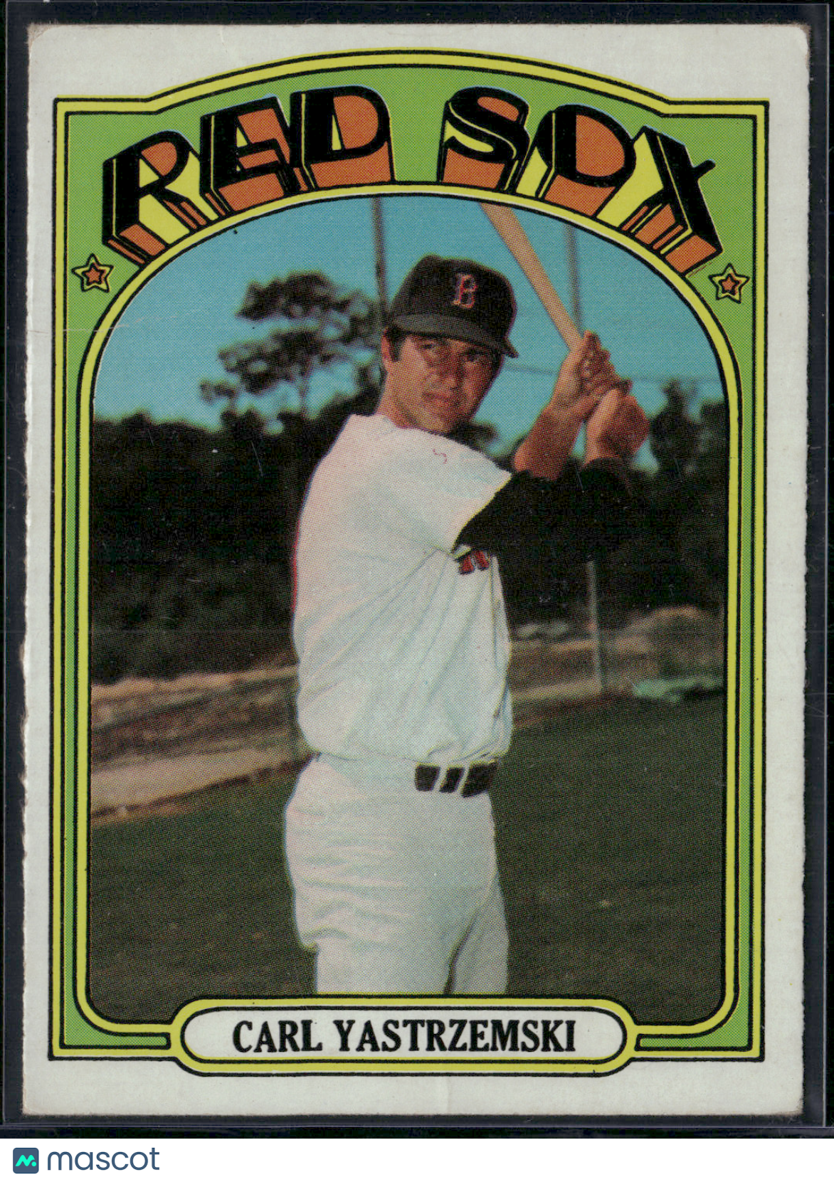 1972 Topps CARL YASTRZEMSKI #37 Light Wrinkles (VG)