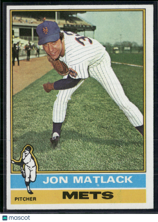 1976 Topps JON MATLACK #190 (EX-EX/MT)