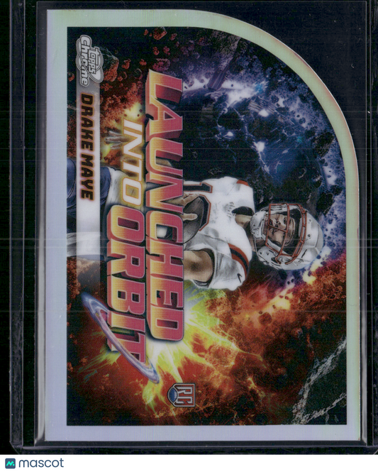 2024 Topps Cosmic Chrome DRAKE MAYE #LIO-8 Launched Into Orbit Rookie RC