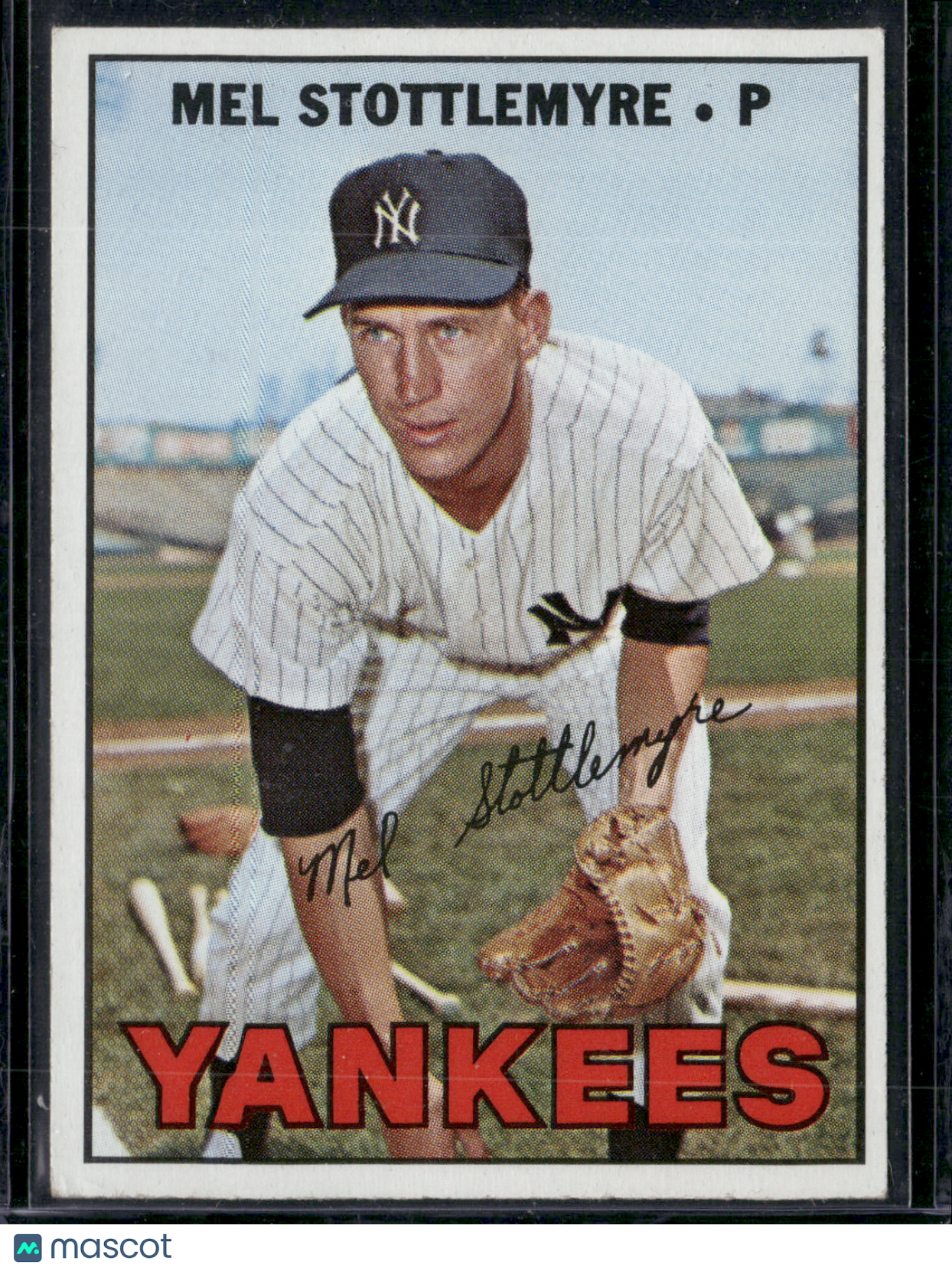 1967 Topps MEL STOTTLEMYRE #225 (VG)