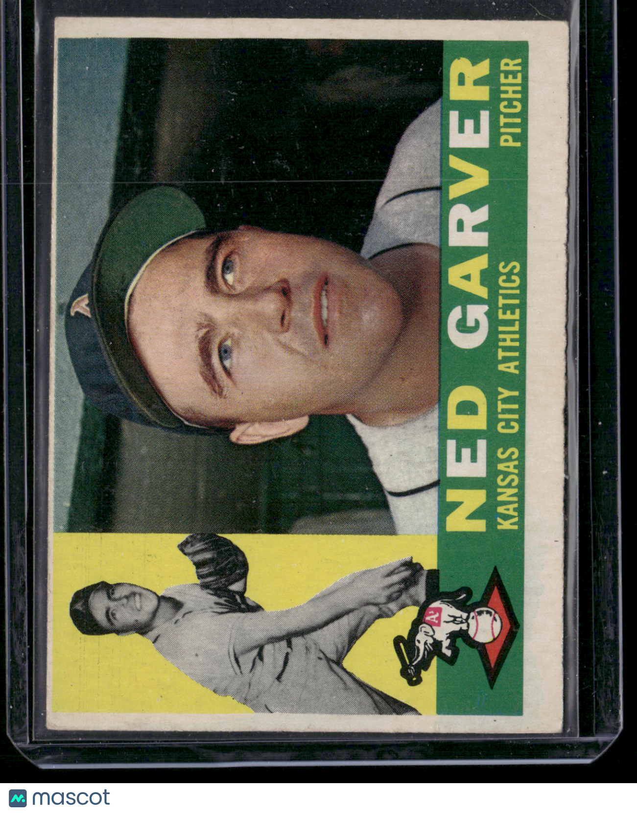 1960 Topps NED GARVER #471 (VG)