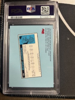 2000 Topps Chrome Magic Reprint MAGIC JOHNSON #2 1980 PSA 9