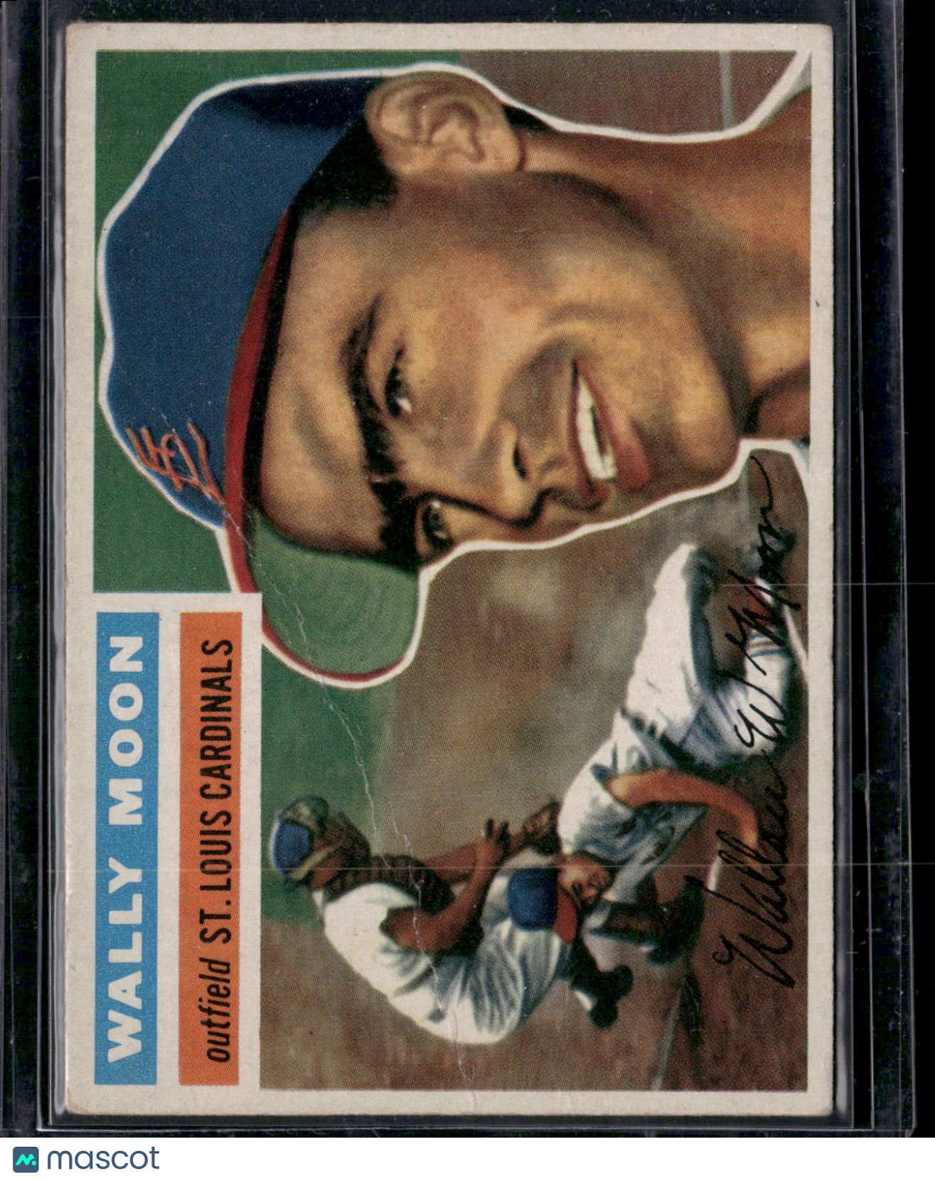 1956 Topps WALLY MOON #55