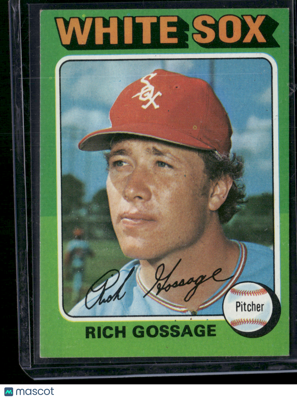 1975 Topps RICH GOSSAGE #554 (VG-EX)