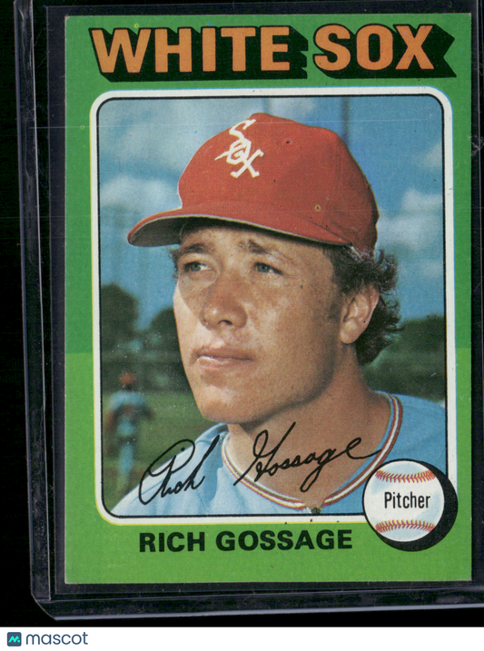 1975 Topps RICH GOSSAGE #554 (VG-EX)