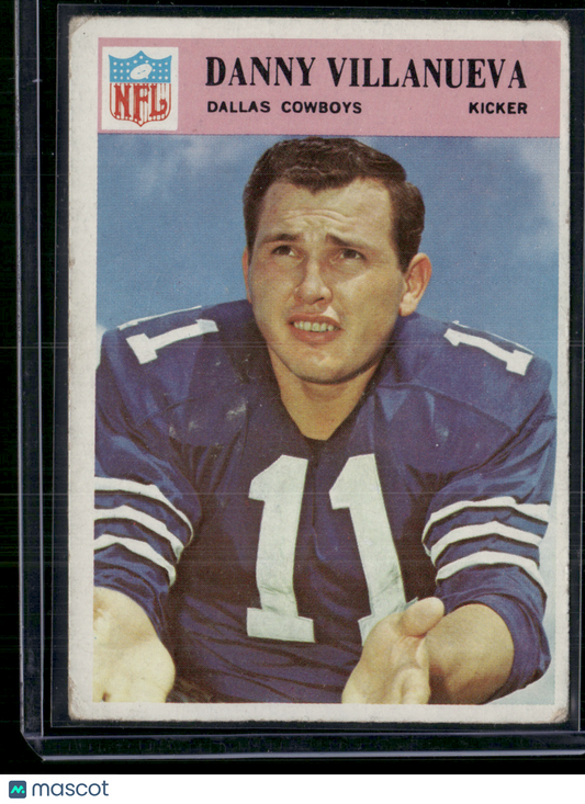 1966 Philadelphia DANNY VILLANUEVA #64 (VG-VG/EX)