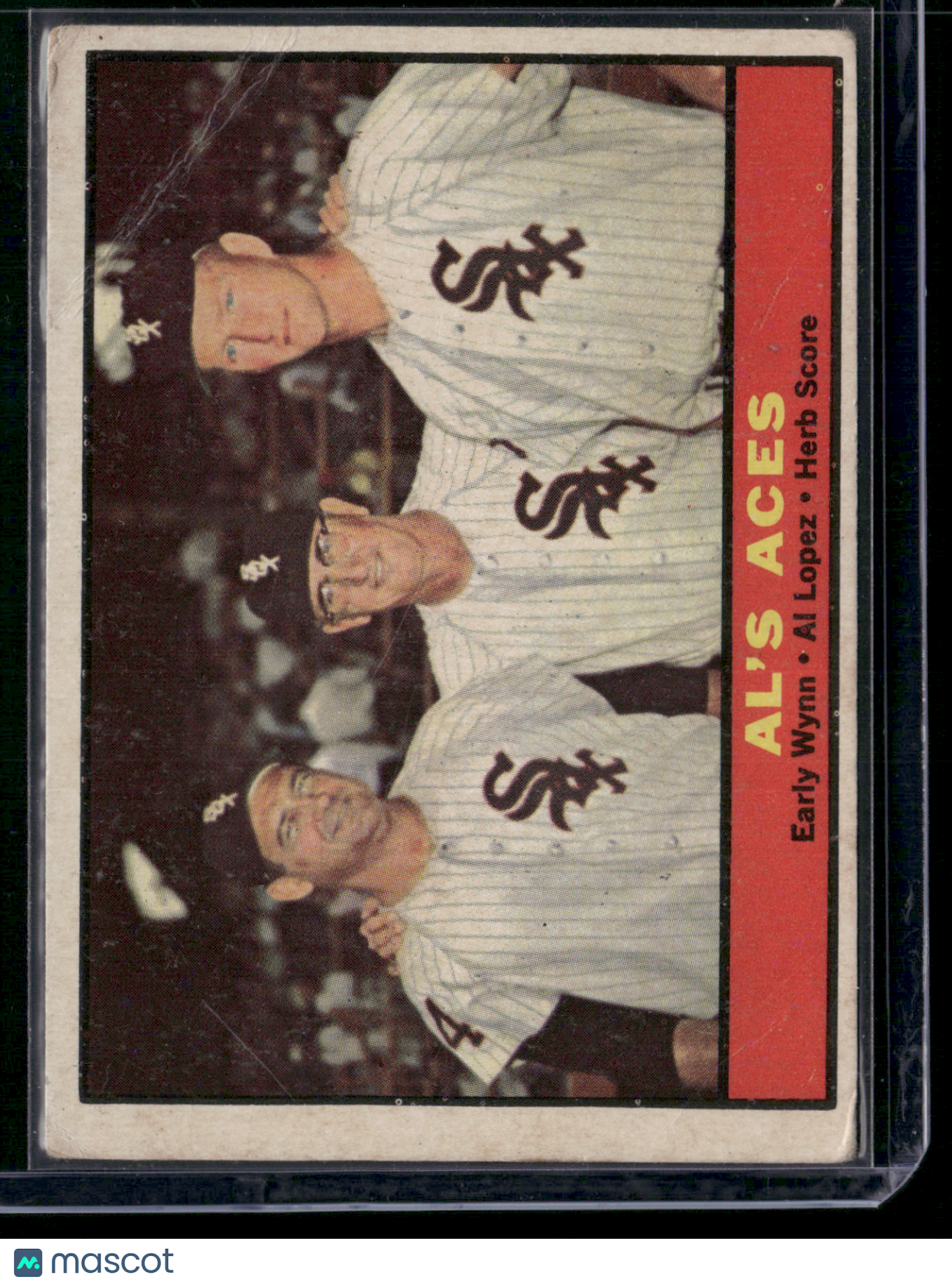1961 Topps EARLY WYNN/AL LOPEZ/HERB SCORE #337 Al's Aces (Good)