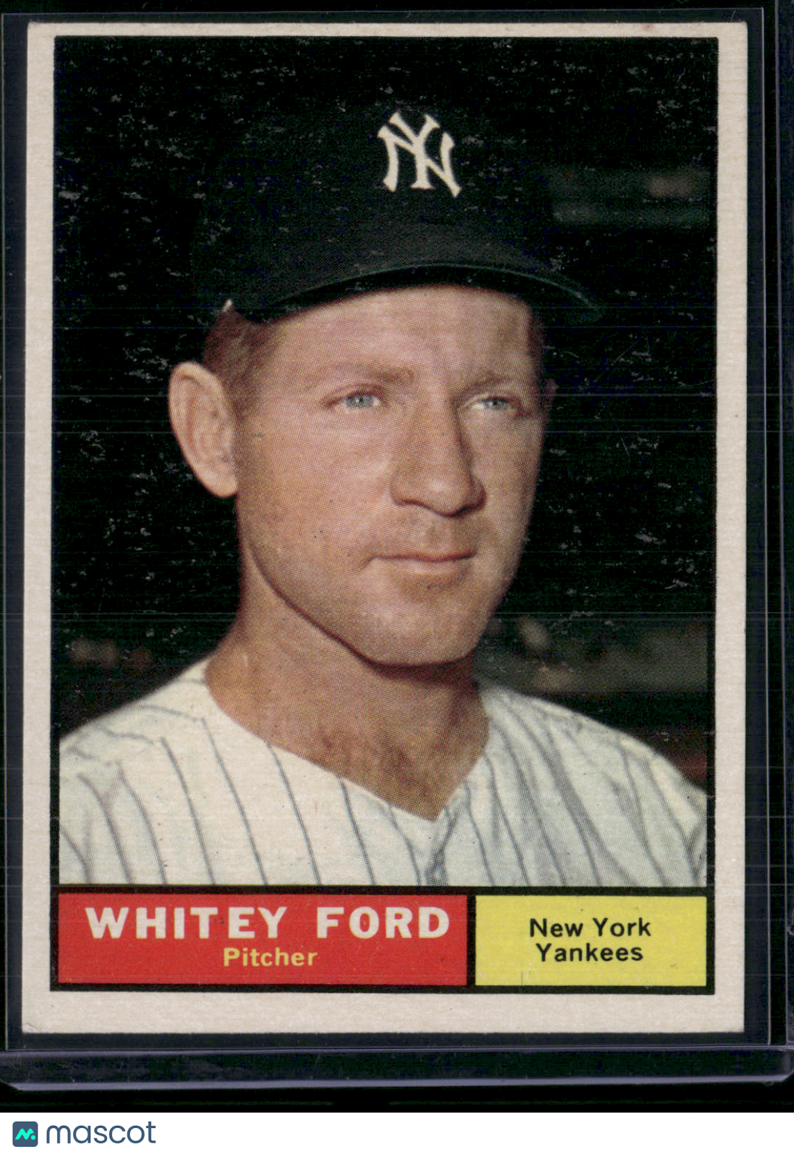 1961 Topps WHITEY FORD #160 (EX-EX/MT)