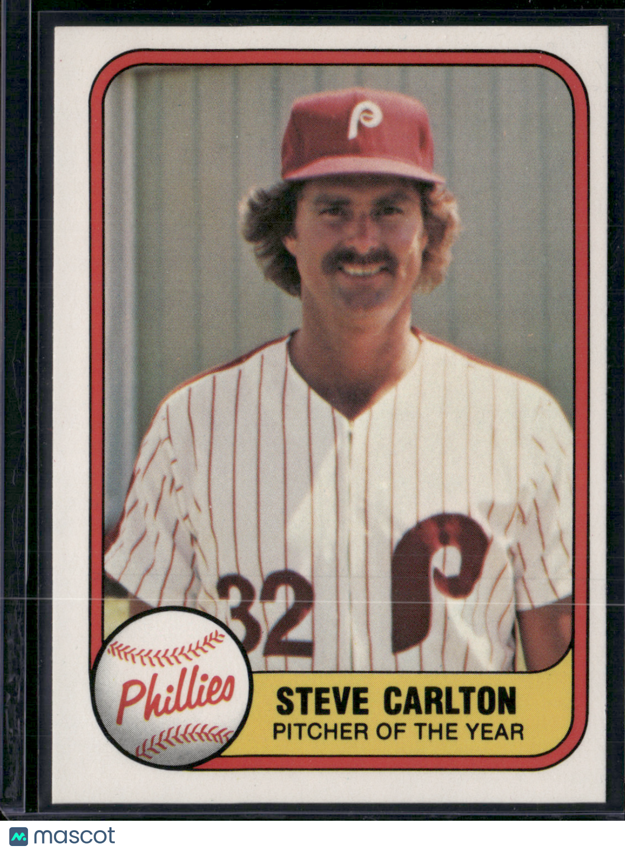 1981 Fleer STEVE CARLTON #6 Pitcher of the Year (NM)