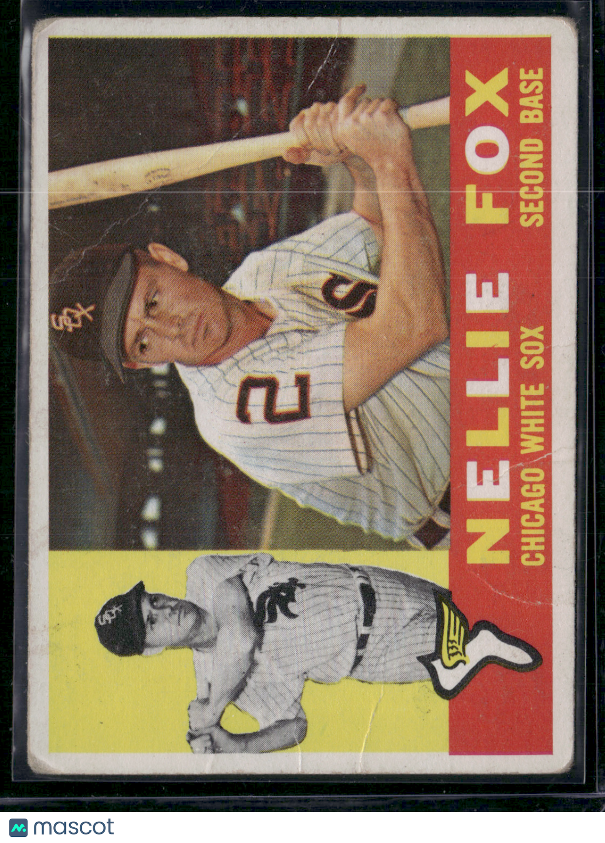 1960 Topps NELLIE FOX #100