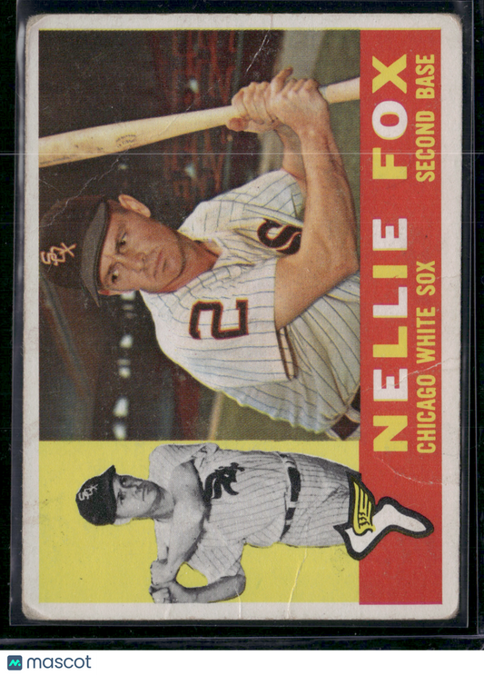 1960 Topps NELLIE FOX #100