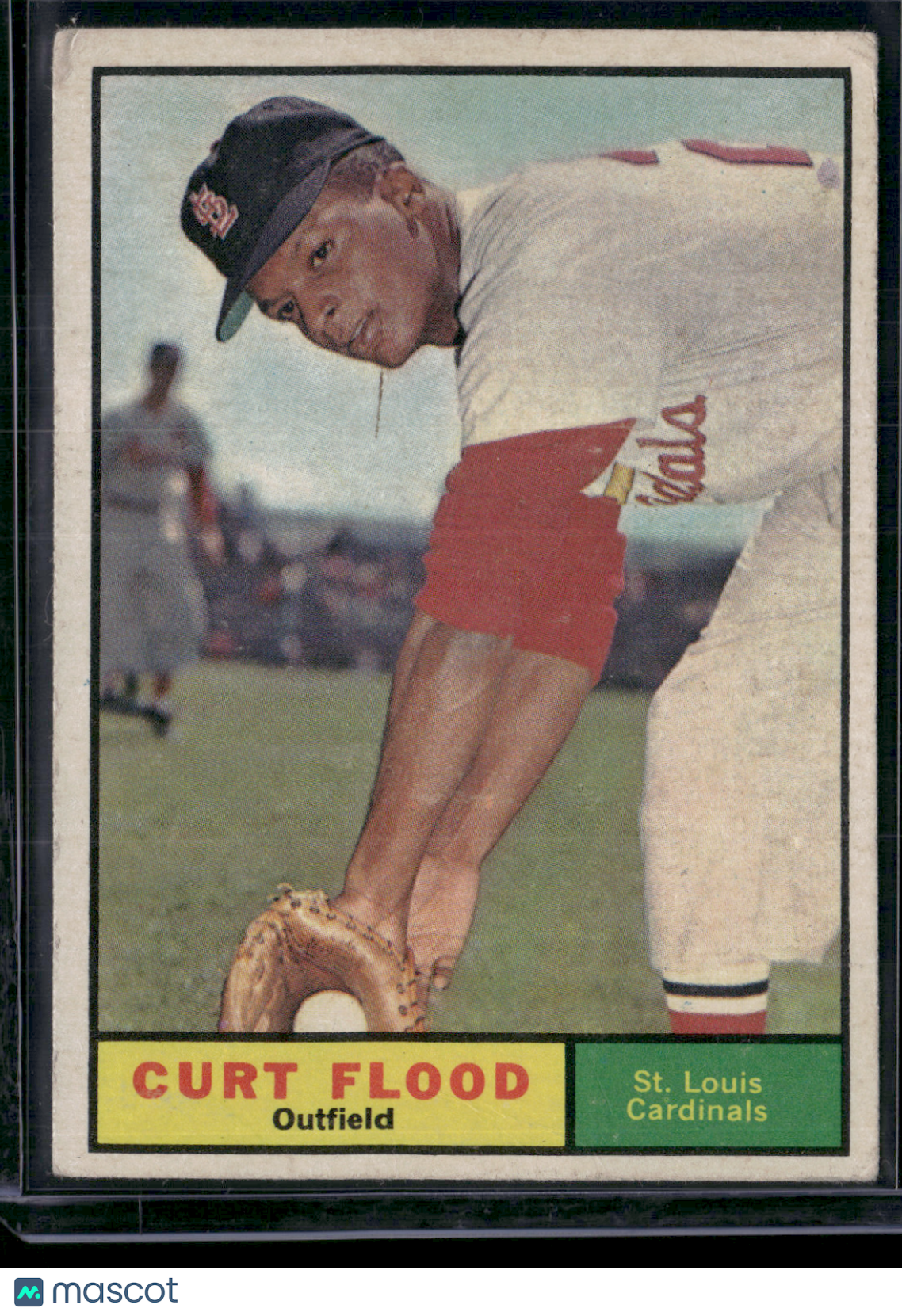 1961 Topps CURT FLOOD #438