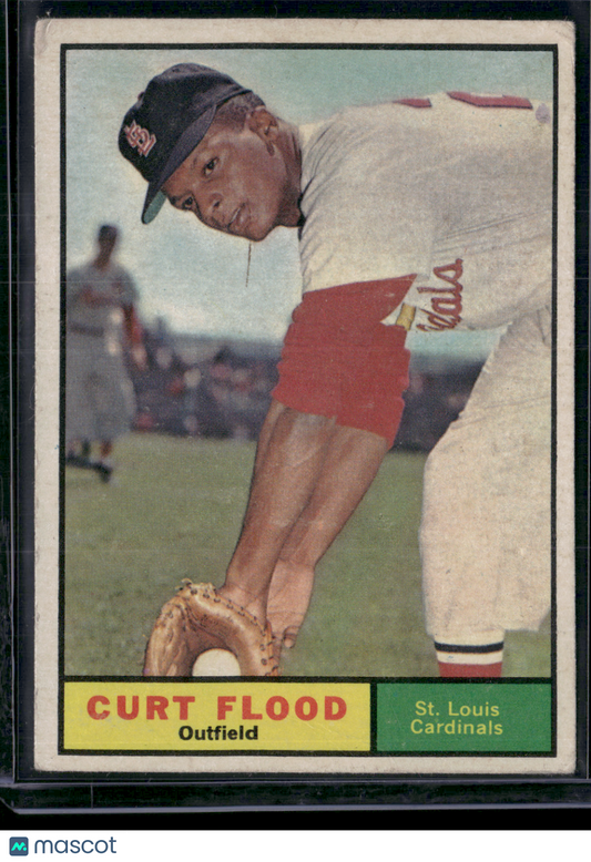 1961 Topps CURT FLOOD #438