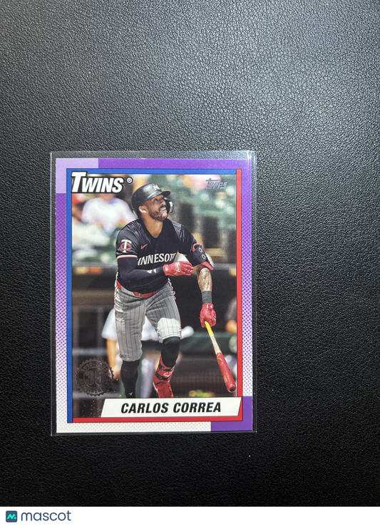 2025 Topps Series 1 CARLOS CORREA #T90-72 1990