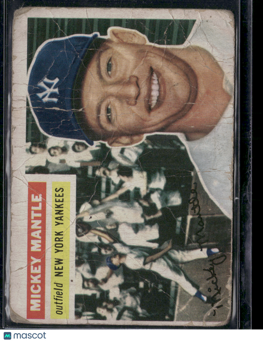 1956 Topps MICKEY MANTLE #135