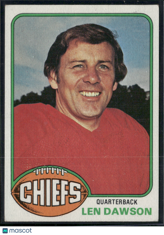 1976 Topps LEN DAWSON #308 (EX)