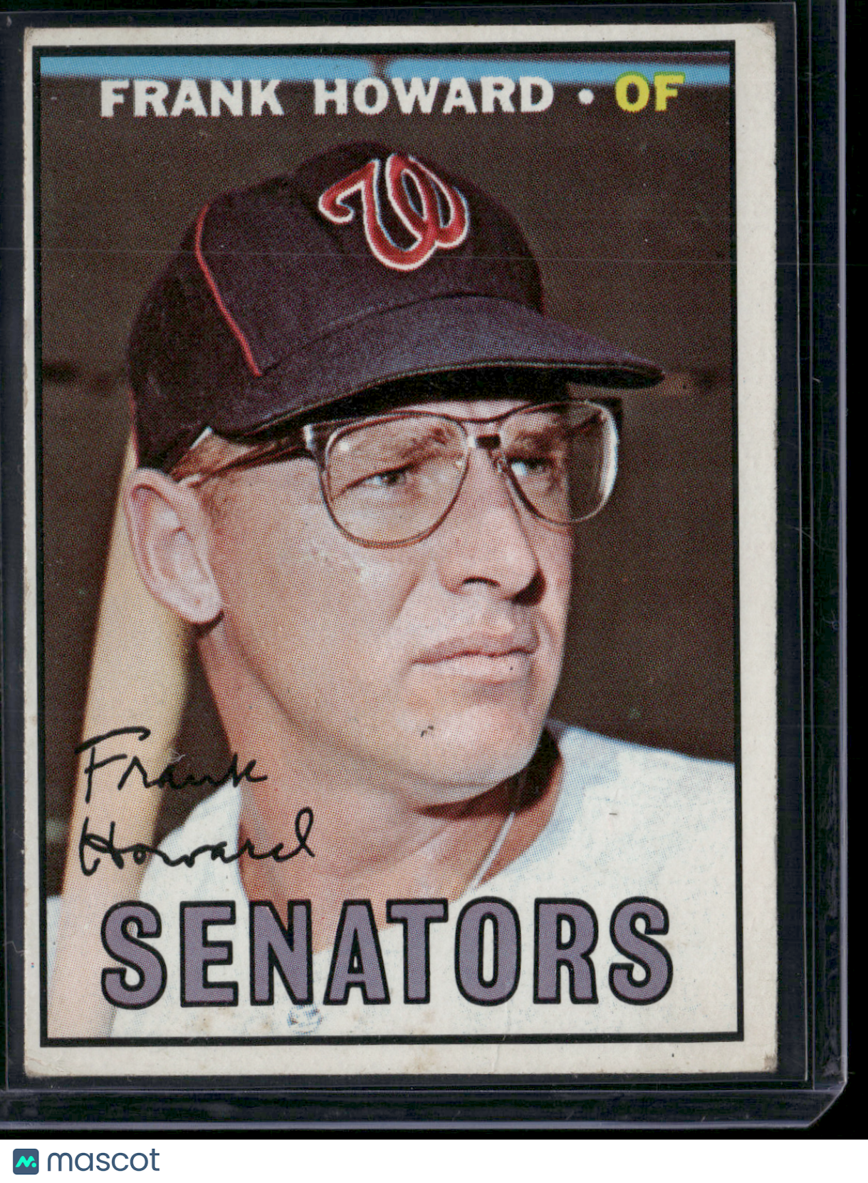 1967 Topps FRANK HOWARD #255 (VG)