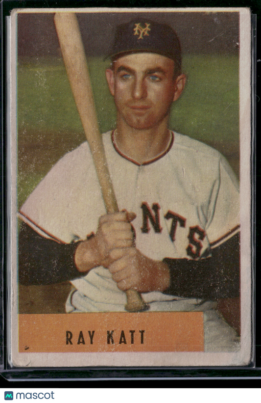 1954 Bowman RAY KATT #121