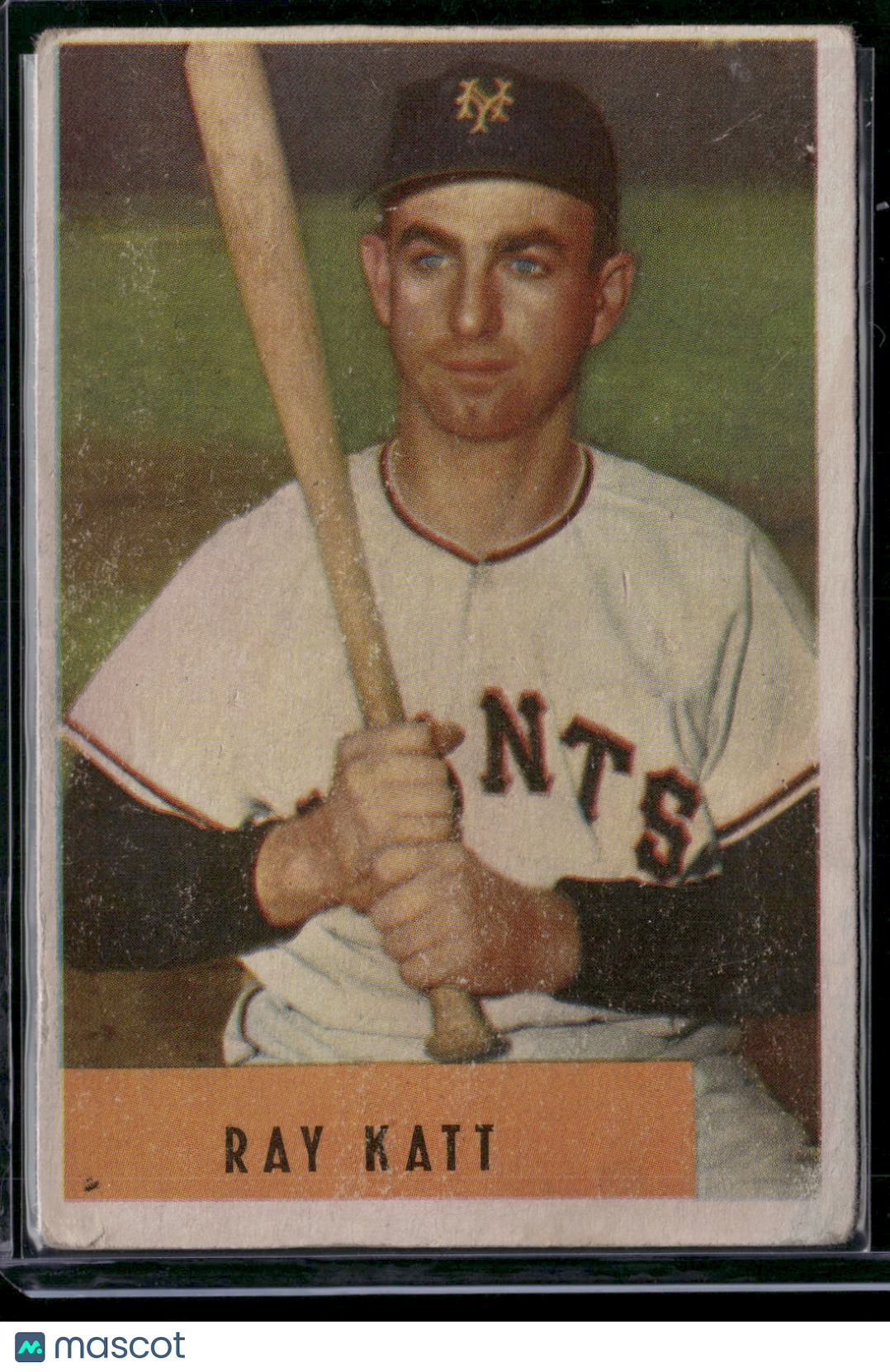 1954 Bowman RAY KATT #121