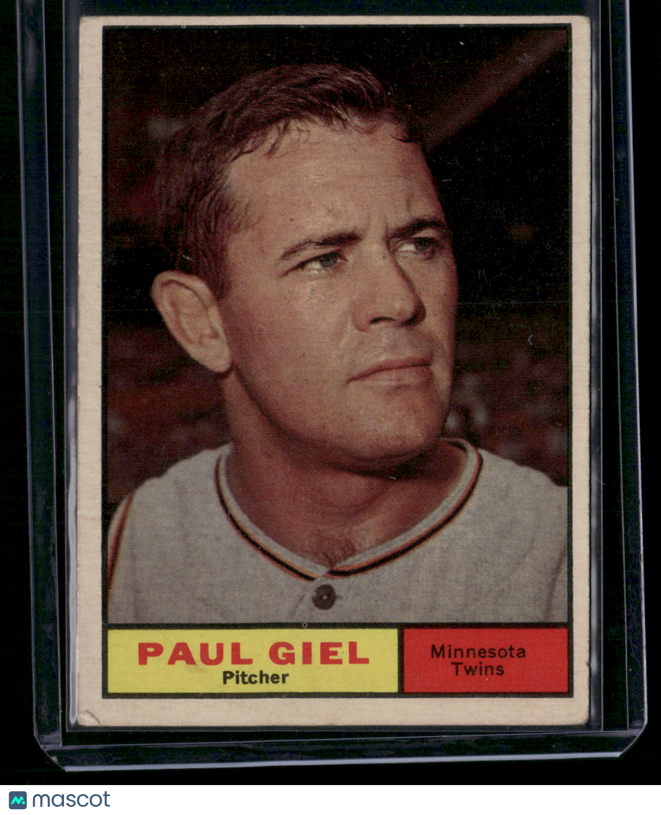 1961 Topps PAUL GIEL #374