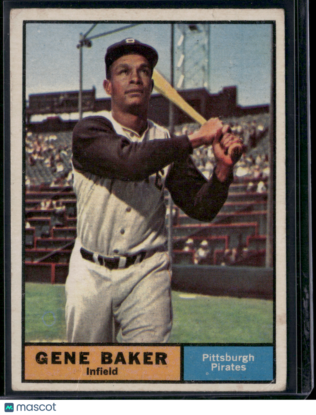 1961 Topps GENE BAKER #339 Light Wrinkle (VG)