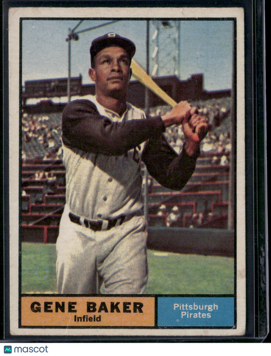 1961 Topps GENE BAKER #339 Light Wrinkle (VG)