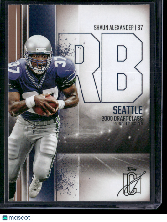 2024 Topps Signature Class SHAUN ALEXANDER #57 BRONZE