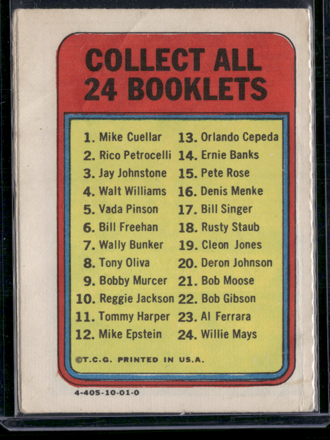 1970 Topps ERNIE BANKS #14 Ernie Banks Story Booklet No. 14 (VG)