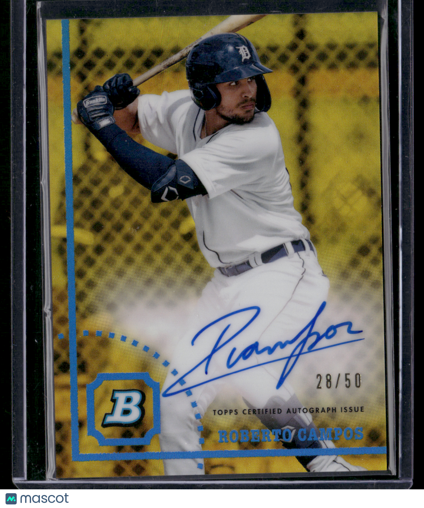 2022 Heritage ROBERT CAMPOS #CPA-RCS Gold Auto 28/50 (NM)
