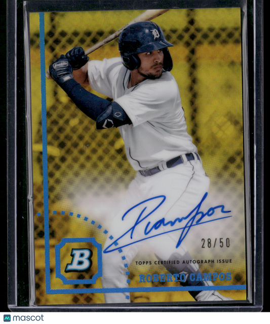 2022 Heritage ROBERT CAMPOS #CPA-RCS Gold Auto 28/50 (NM)