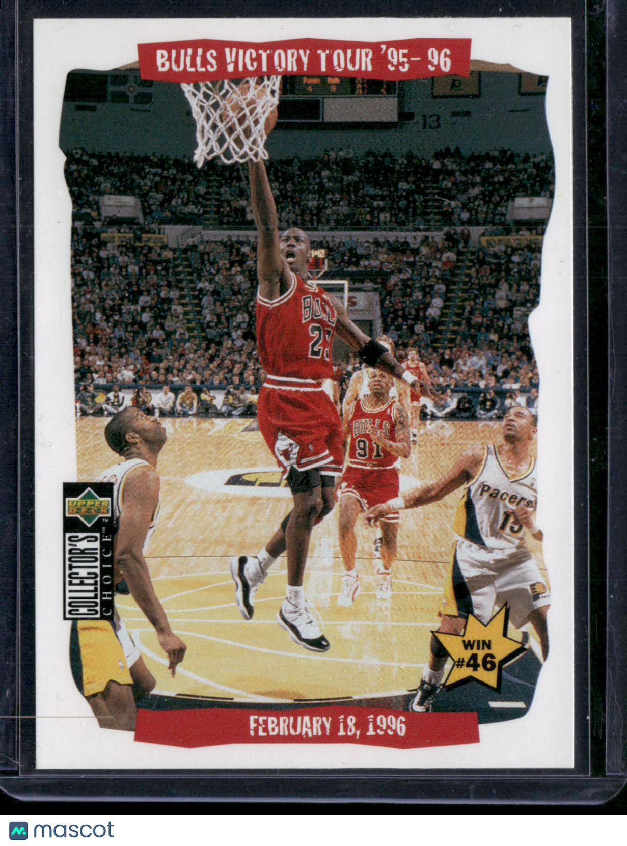1996 Upper Deck MICHAEL JORDAN #26 Bulls Victory Tour '95-96