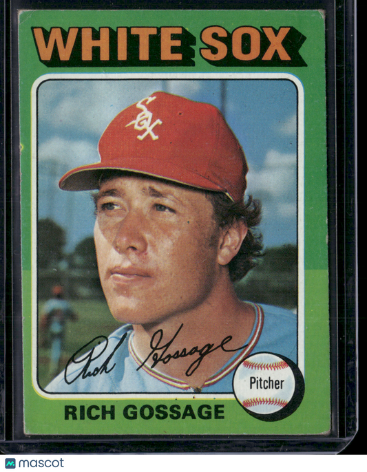 1975 Topps RICH GOSSAGE #554 (VG/EX)