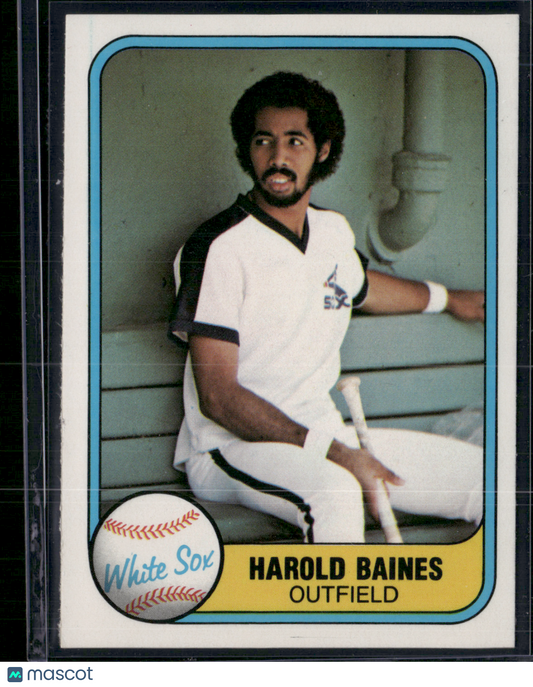 1981 Fleer HAROLD BAINES #346 (EX/MT)