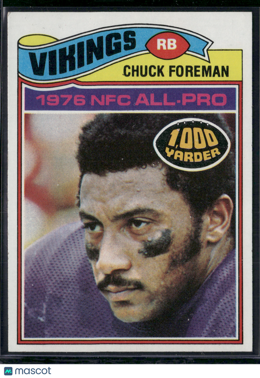 1977 Topps CHUCK FOREMAN #500 (EX)