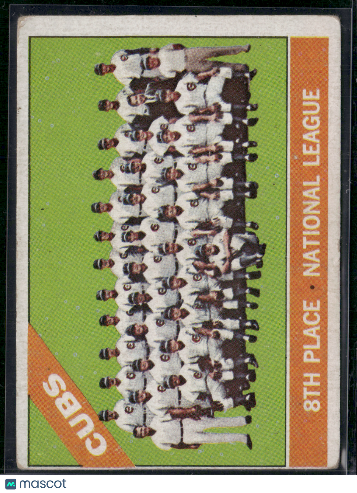 1966 Topps CHICAGO CUBS #204 (VG-VG/EX)