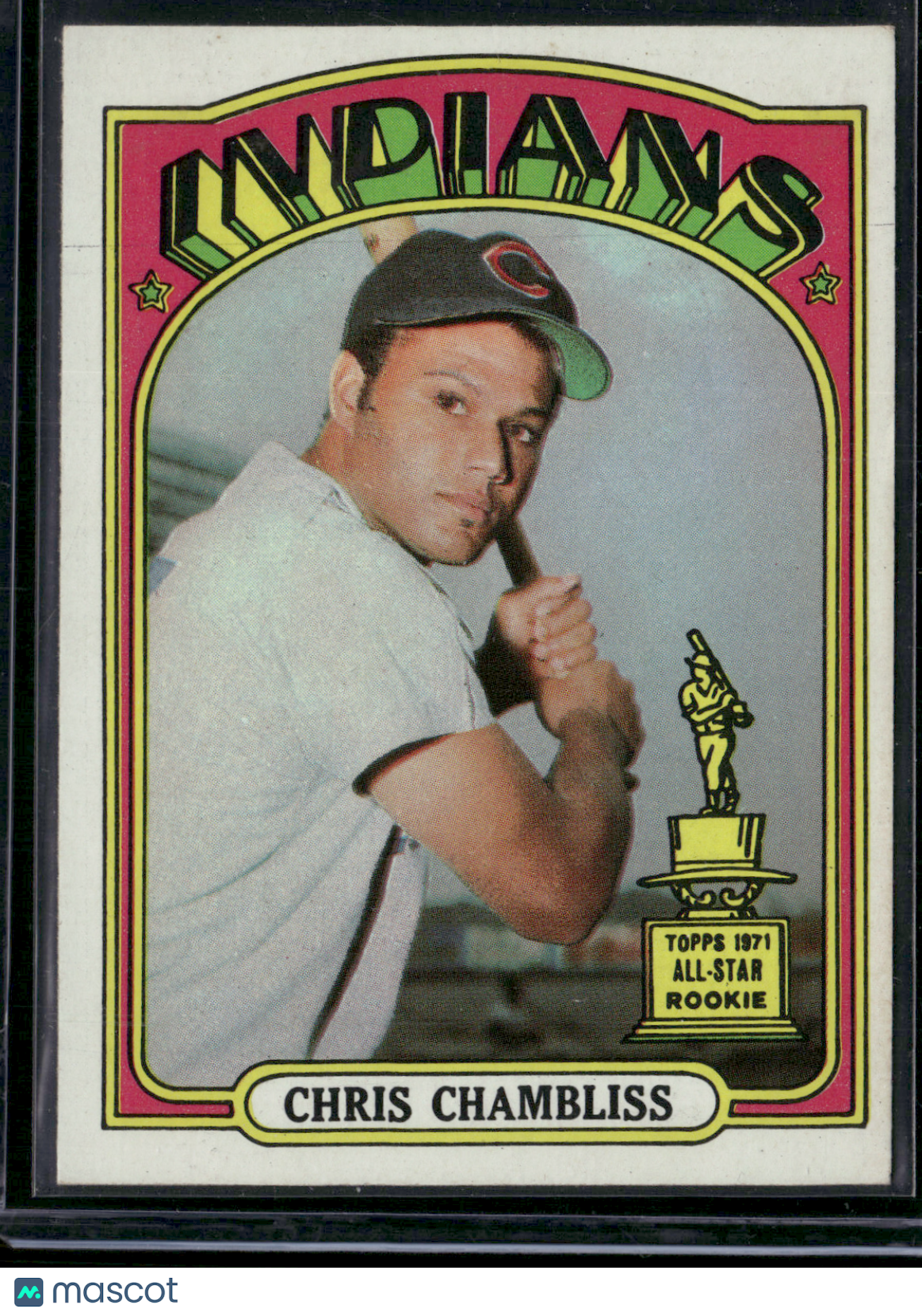 1972 Topps CHRIS CHAMBLISS #142 All Star Rookie Cup