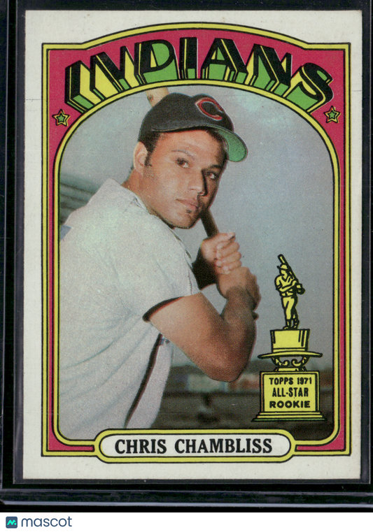 1972 Topps CHRIS CHAMBLISS #142 All Star Rookie Cup