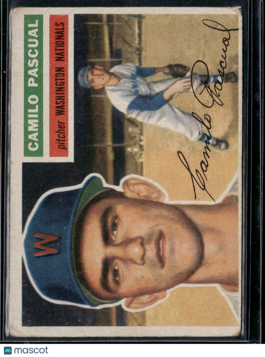 1956 Topps CAMILO PASCUAL #98