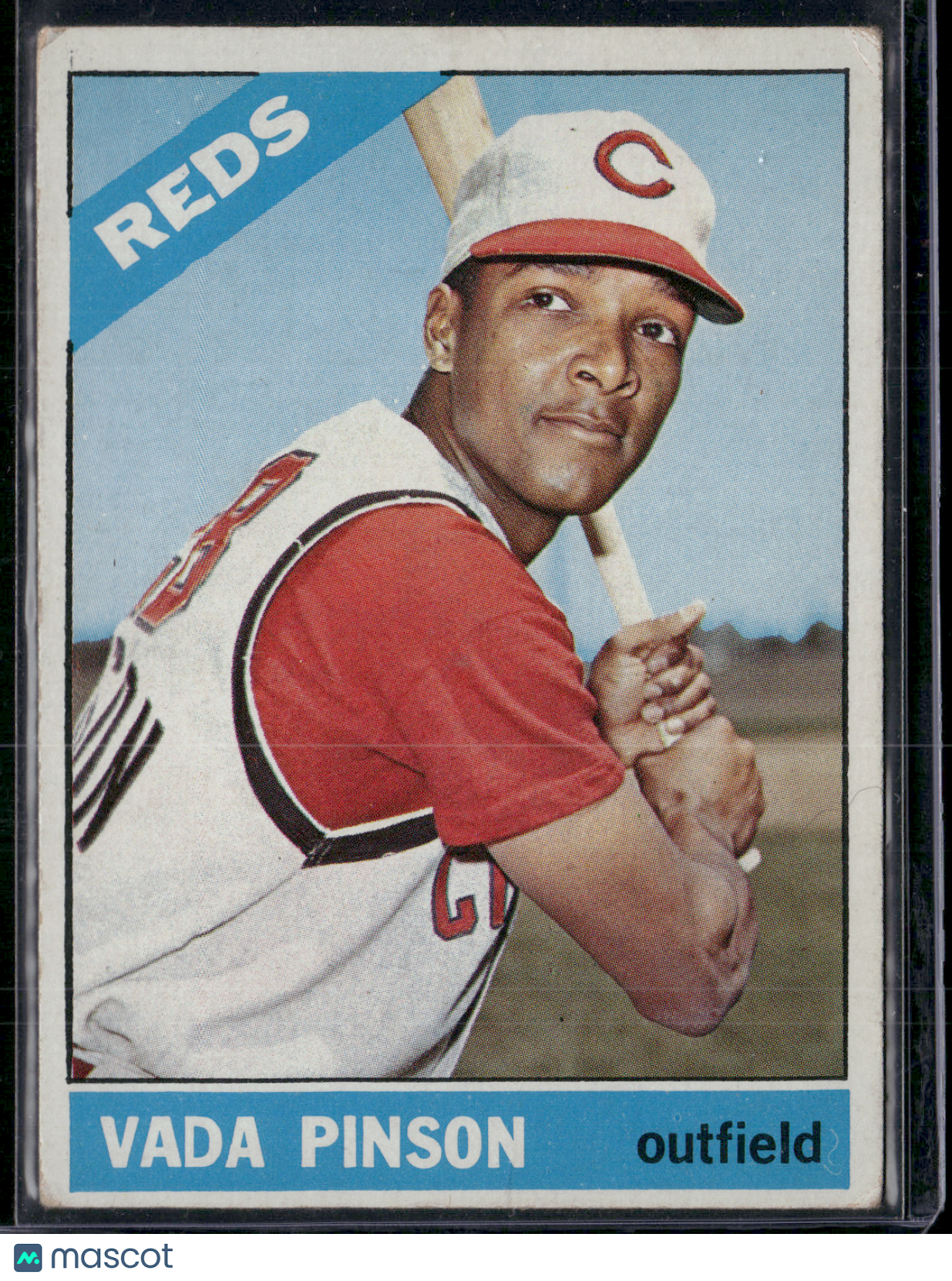 1966 Topps VADA PINSON #180