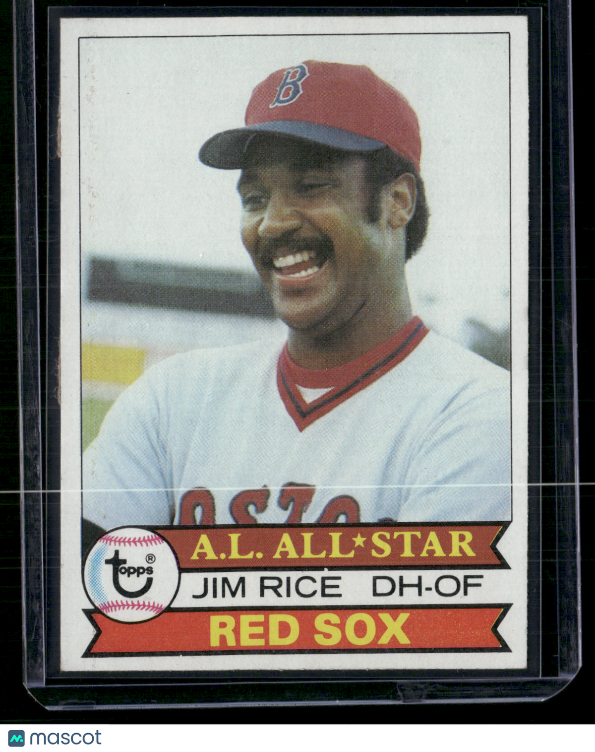 1979 Topps JIM RICE #400 Rough Edge Cut (EX-EX/MT)