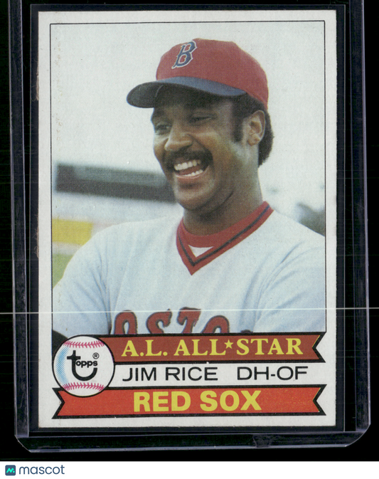 1979 Topps JIM RICE #400 Rough Edge Cut (EX-EX/MT)