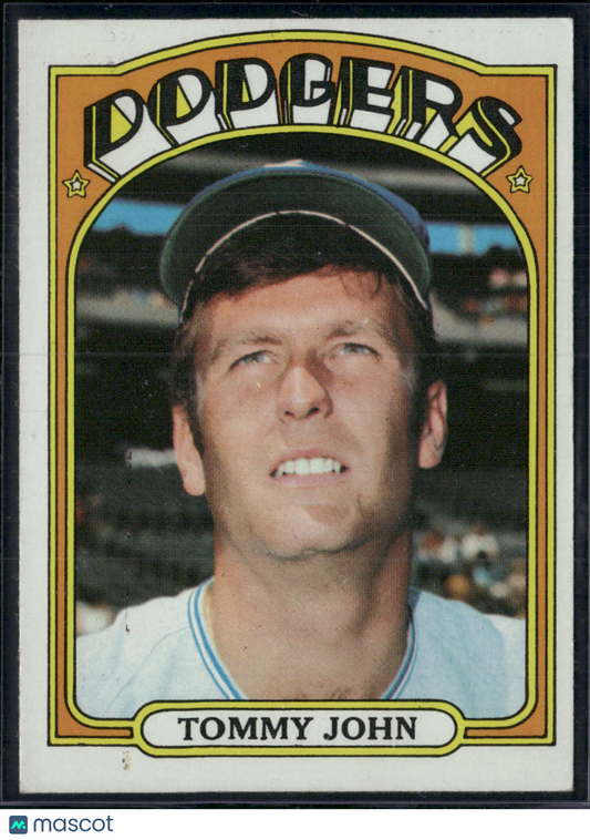 1972 Topps TOMMY JOHN #264