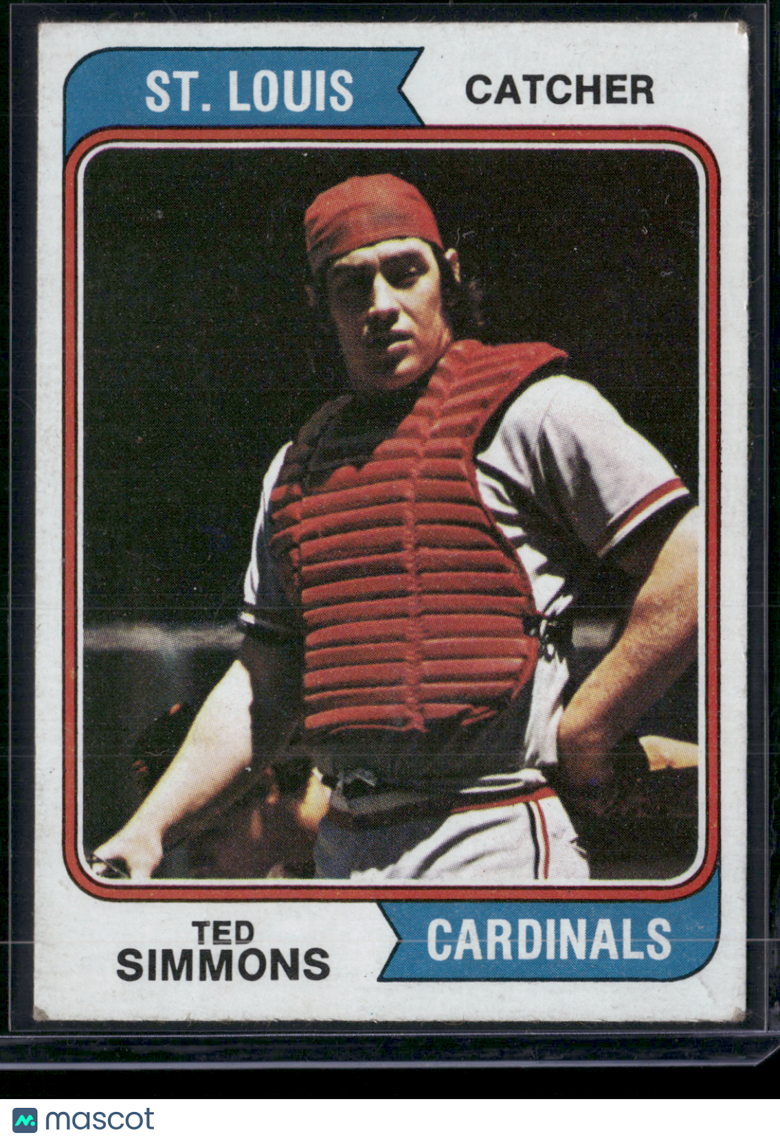 1974 Topps TED SIMMONS #260 (VG-VG/EX)