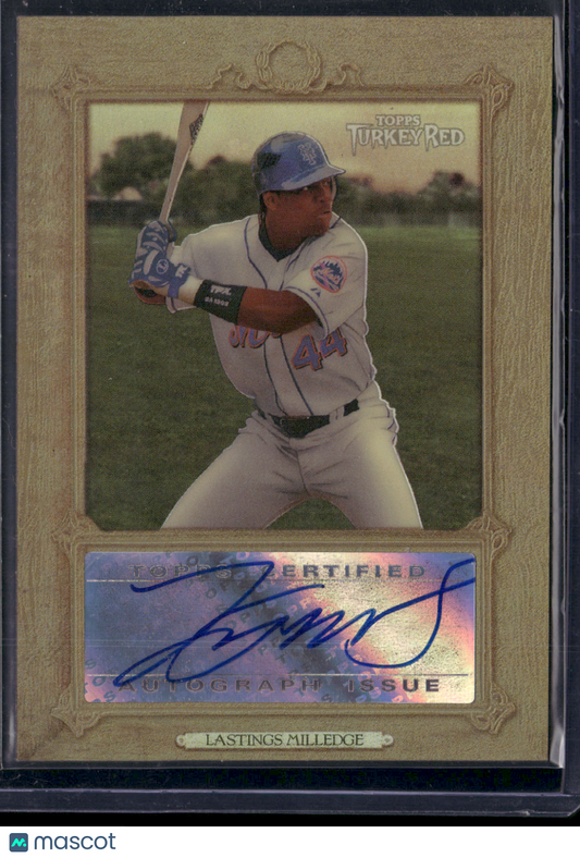 2007 Turkey Red LASTINGS MILLEDGE #TRC-LM Rainbow Auto (NM)
