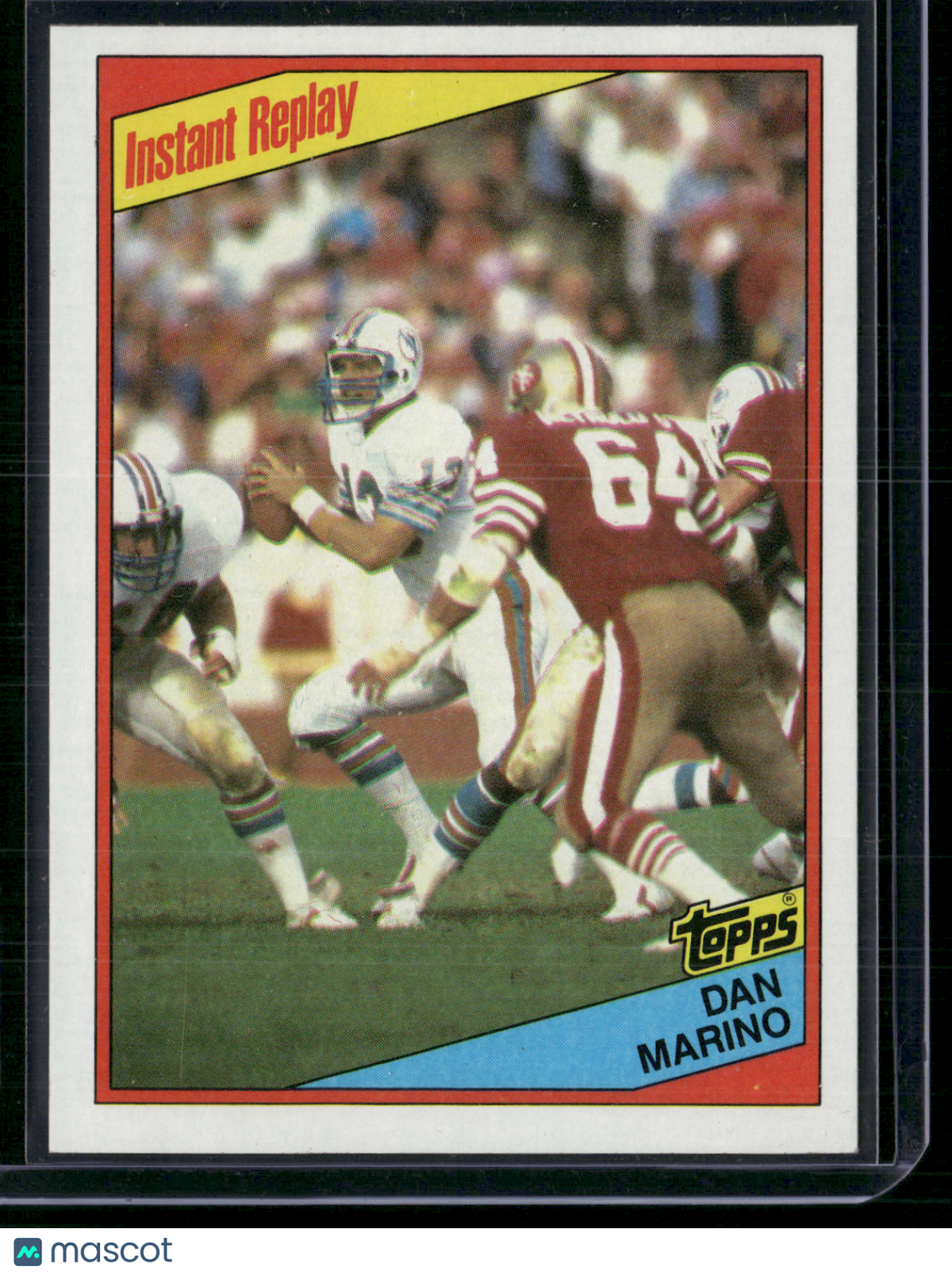 1984 Topps DAN MARINO #124 Instant Replay (EX/MT-NM)
