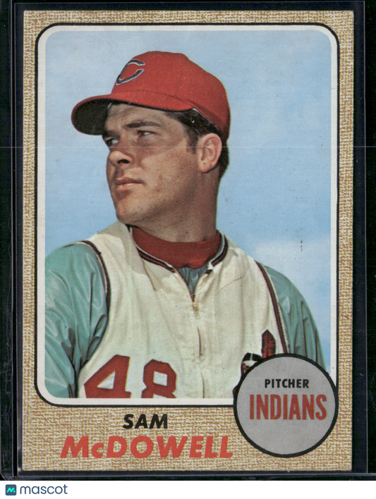 1968 Topps SAM MCDOWELL #115 (EX-EX/MT)