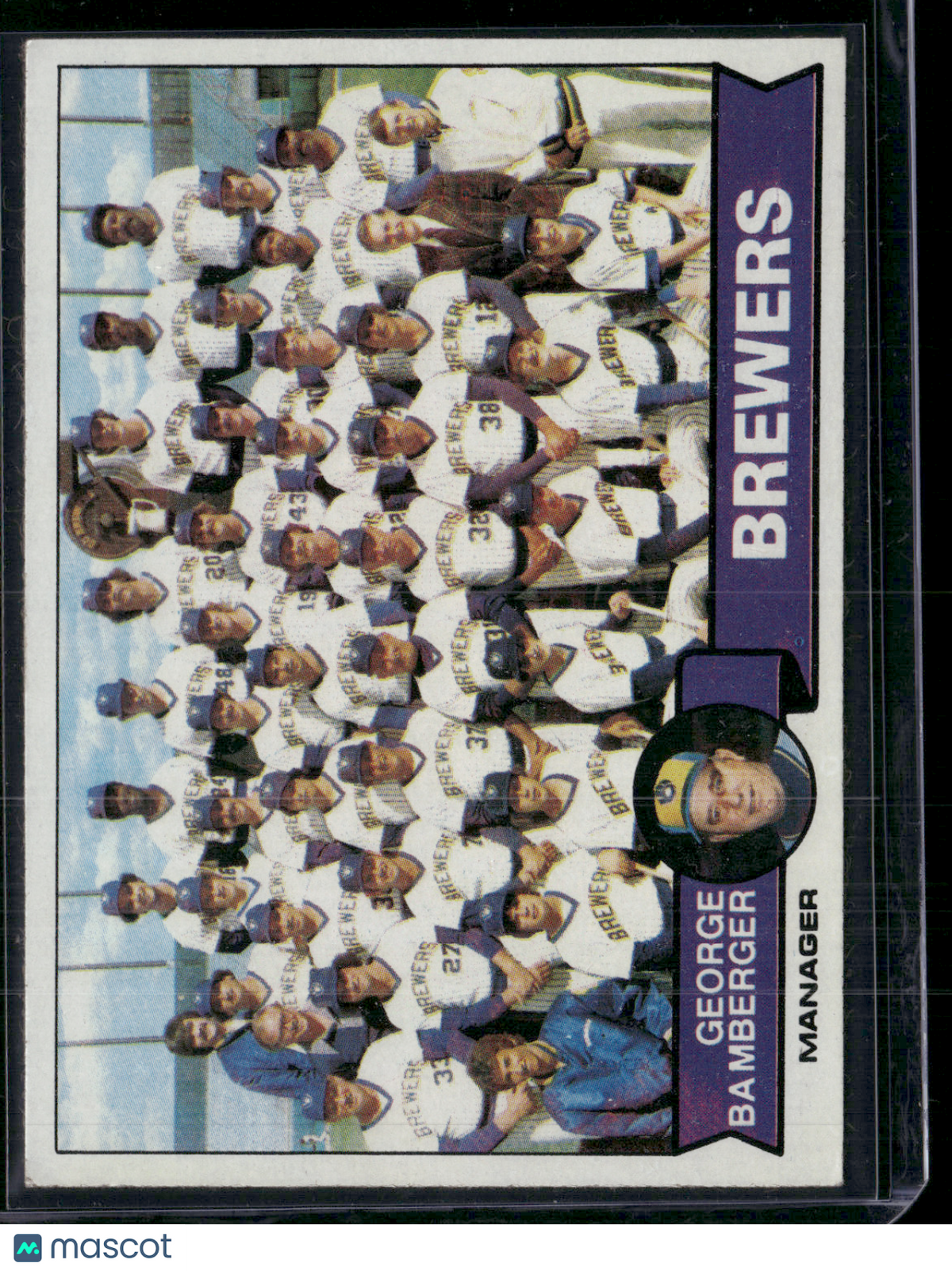 1979 Topps MILWAUKEE BREWERS #577 (EX)