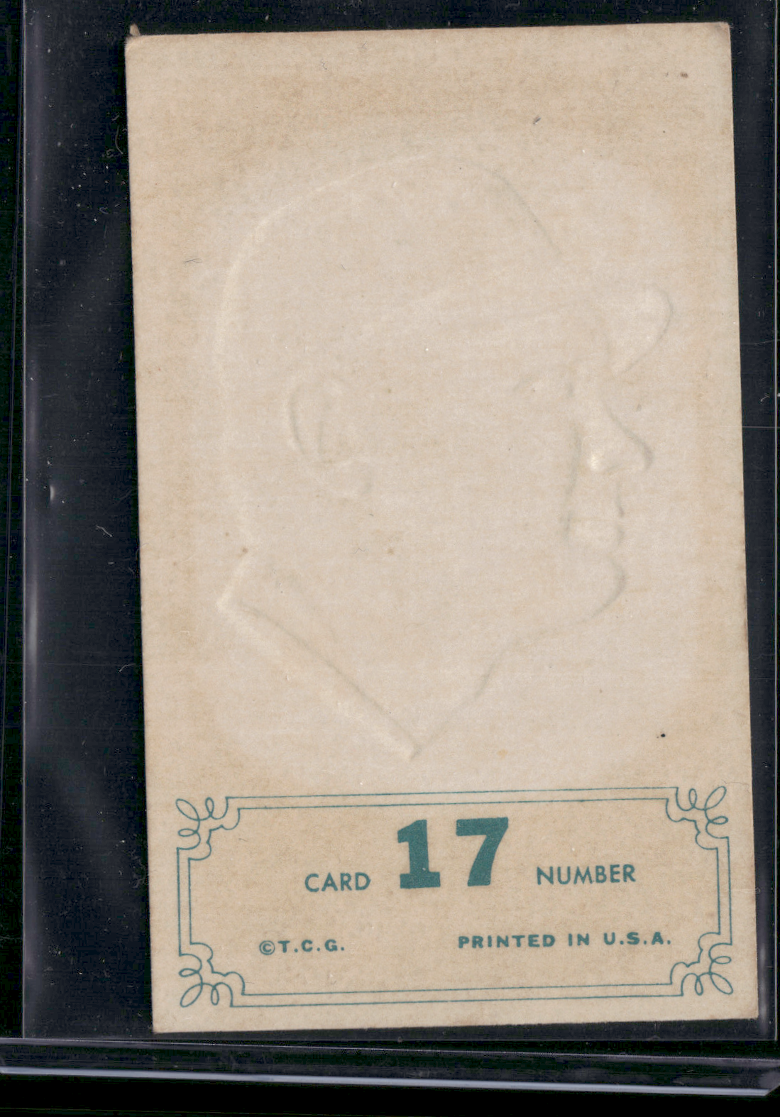 1965 Embossed JIM BUNNING #17 (VG)