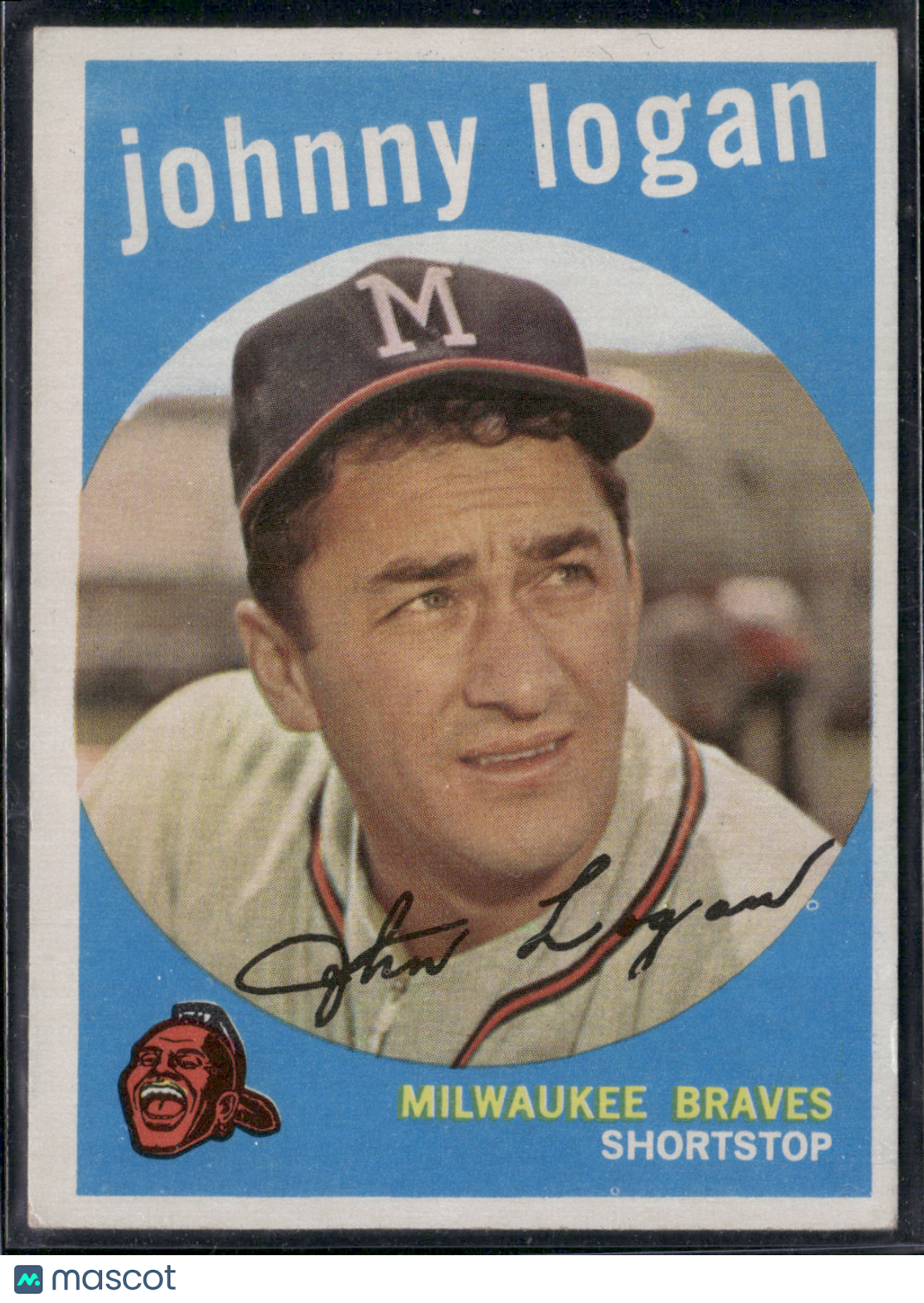 1959 Topps JOHNNY LOGAN #225 (VG)